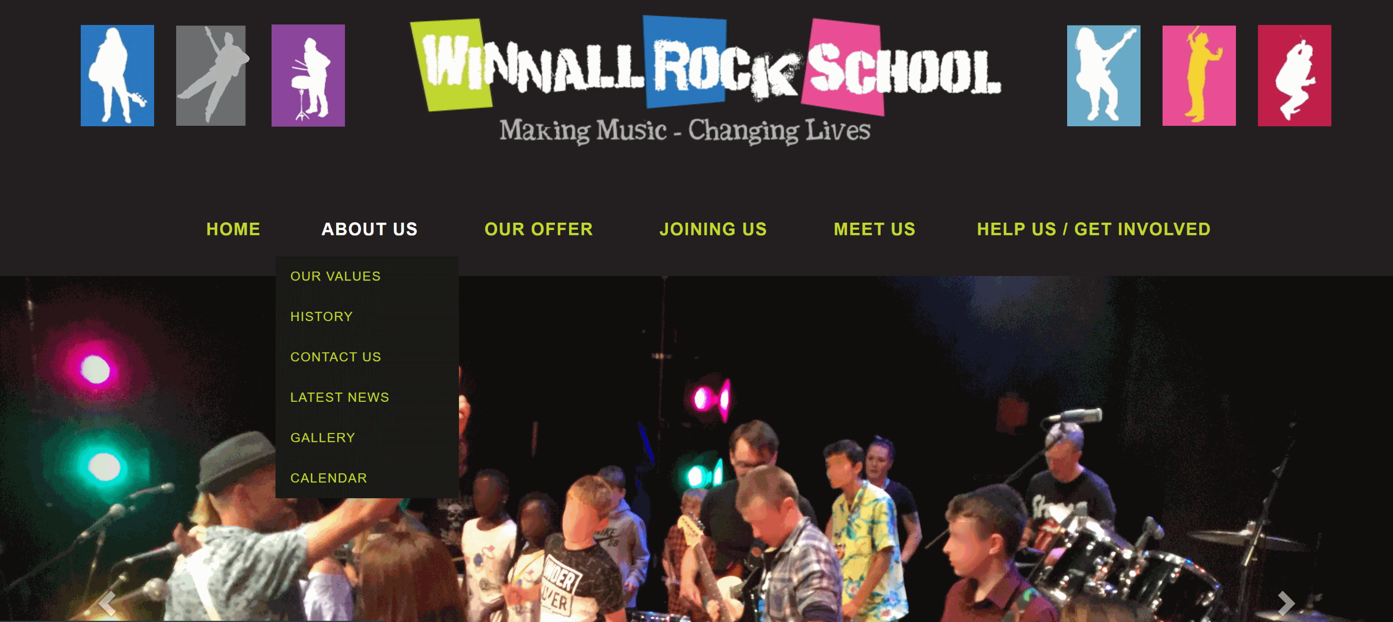 Winnall Rock School website